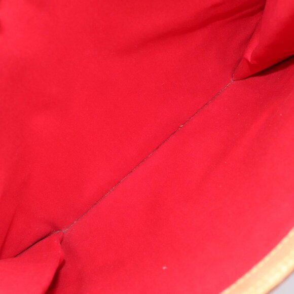 LOUIS VUITTON Monogram Vernis Stanton Tote Bag Red - Picture 9 of 16